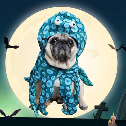 Halloween Costumes Octopus for dog and cat