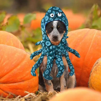 Halloween Costumes Octopus for dog and cat