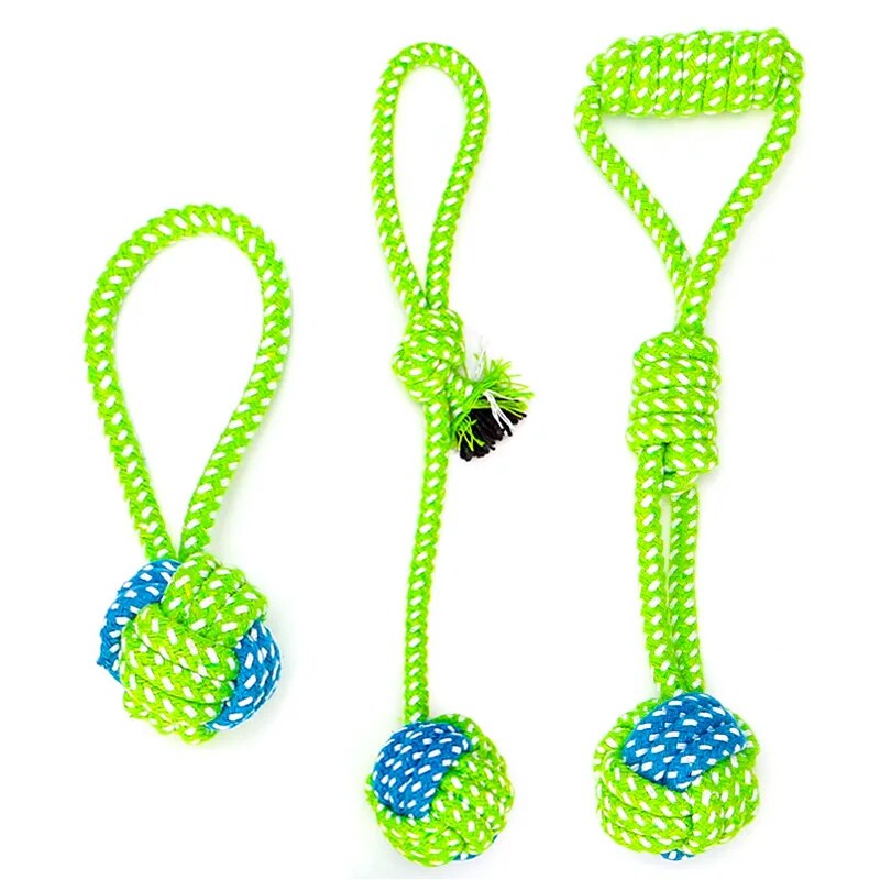 Pet Chew Toys Cotton Ropes Interactive 3, 4, 7, 8 pack