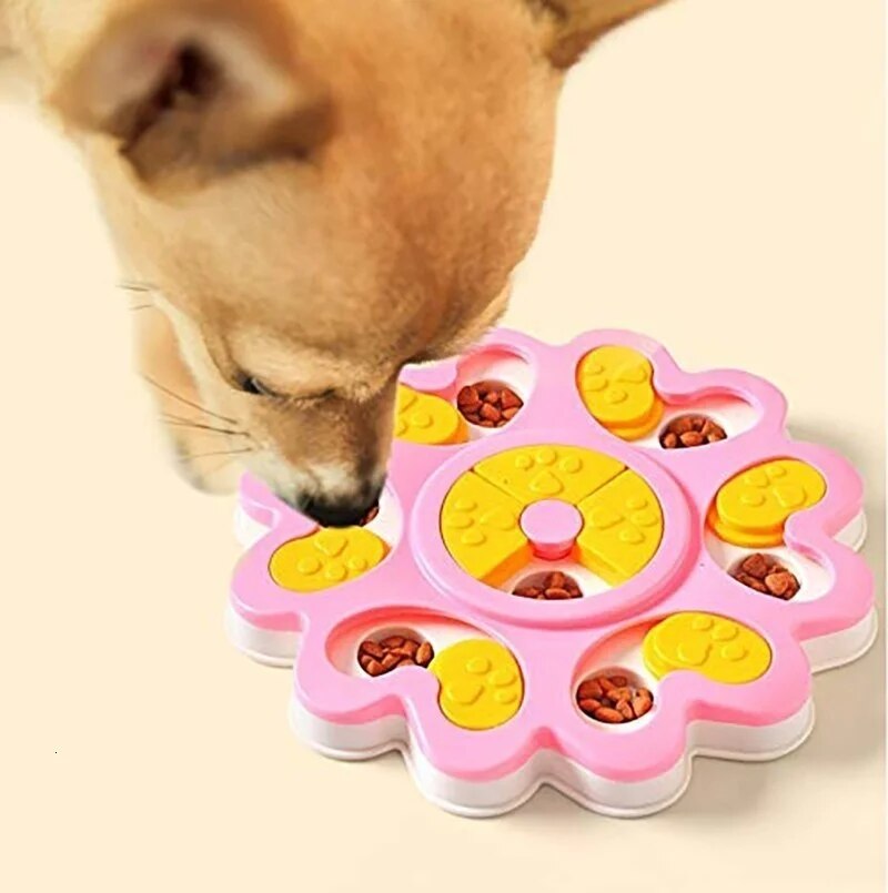 Educational Food Toy Dog Eco-Friendly Interactive Pet Toys Training Durable Game Dog Slow Feeder With Anti-slip Bottom