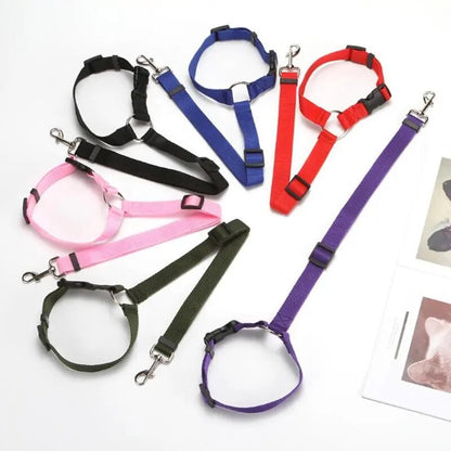 Adjustable Pet Dog Car Seat Belt Safety Vehicle