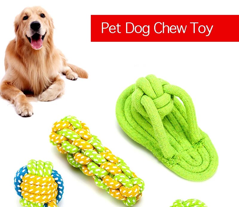 Pet Chew Toys Cotton Ropes Interactive 3, 4, 7, 8 pack