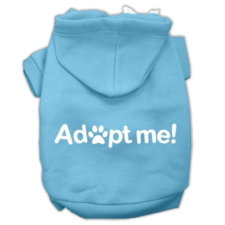 Mirage Pet 62-139 XXXLBBL Adopt Me Screen Print Pet Hoodies