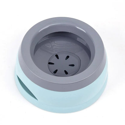 Travel Car Anti-skid Splash-proof Floating Non-wetting Feeder Portable Pet Bowl