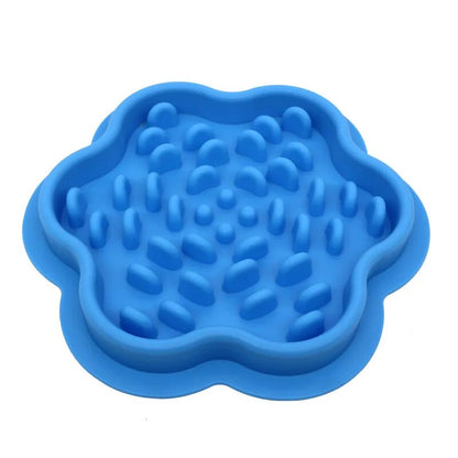 Silicone Pet Licking Slow Food Non-slip Placemat Pet Bowl