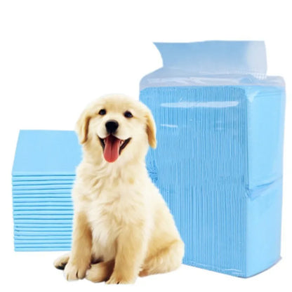 100pcs Dog Training Pee Pads Super Absorbent Pet Diaper Disposable