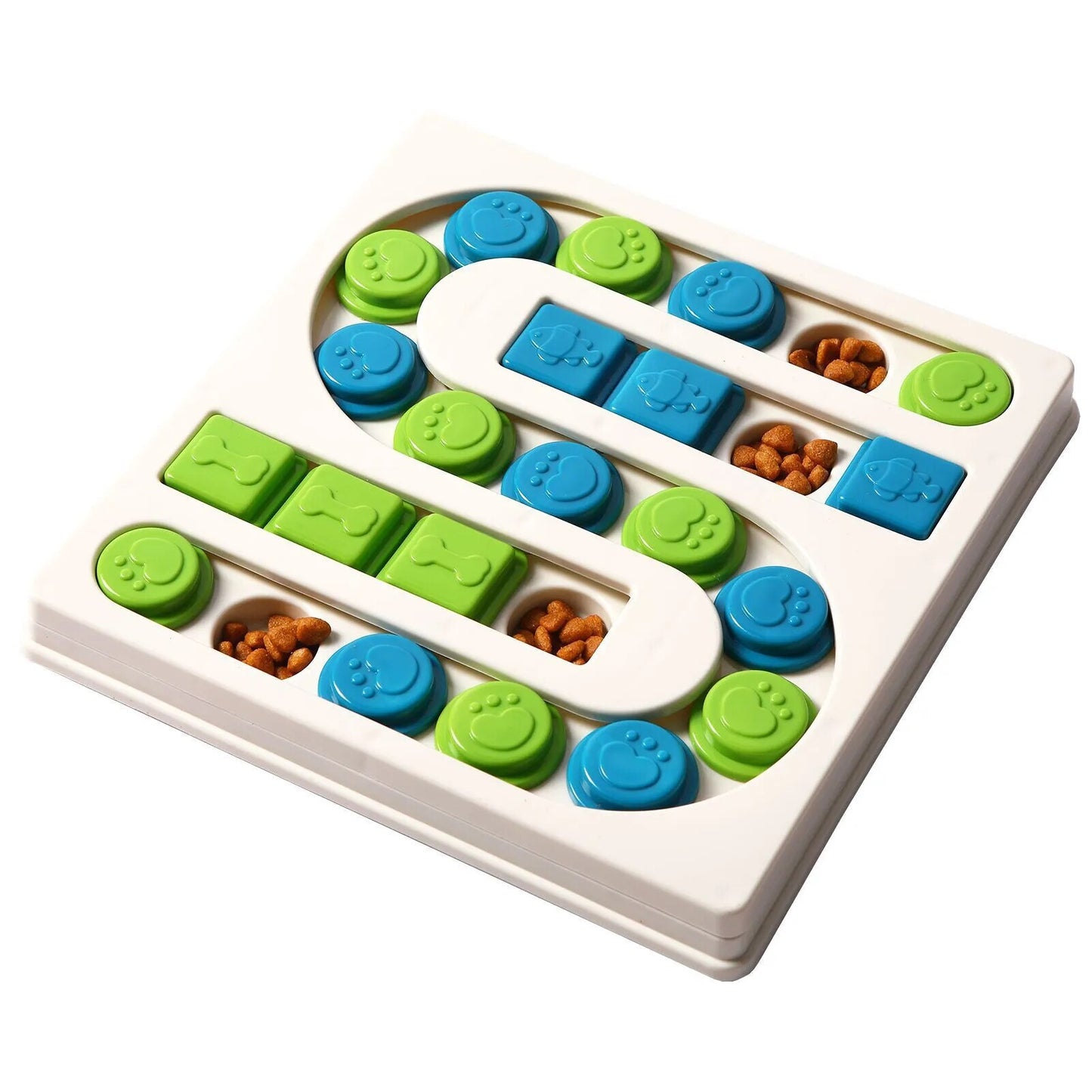 Educational S Square Pet Treats Toy