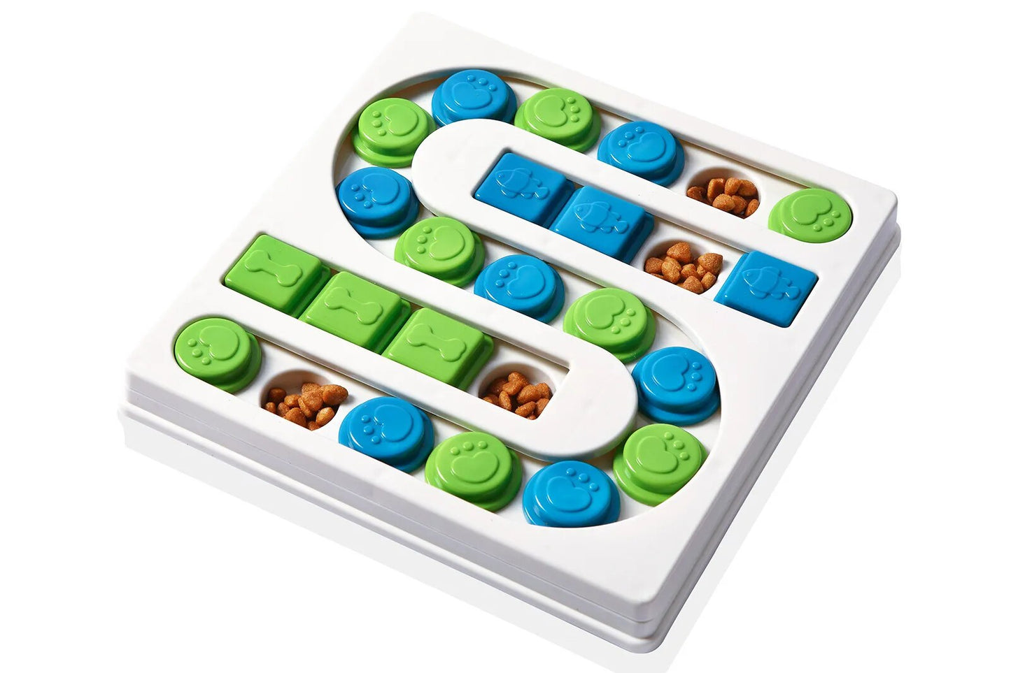 Educational S Square Pet Treats Toy