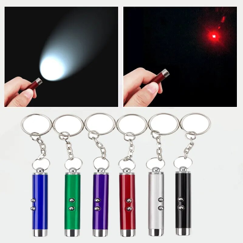 Led lights Stick Toys Red Light Toy And Lighting 2-In-1 Pet Accessories