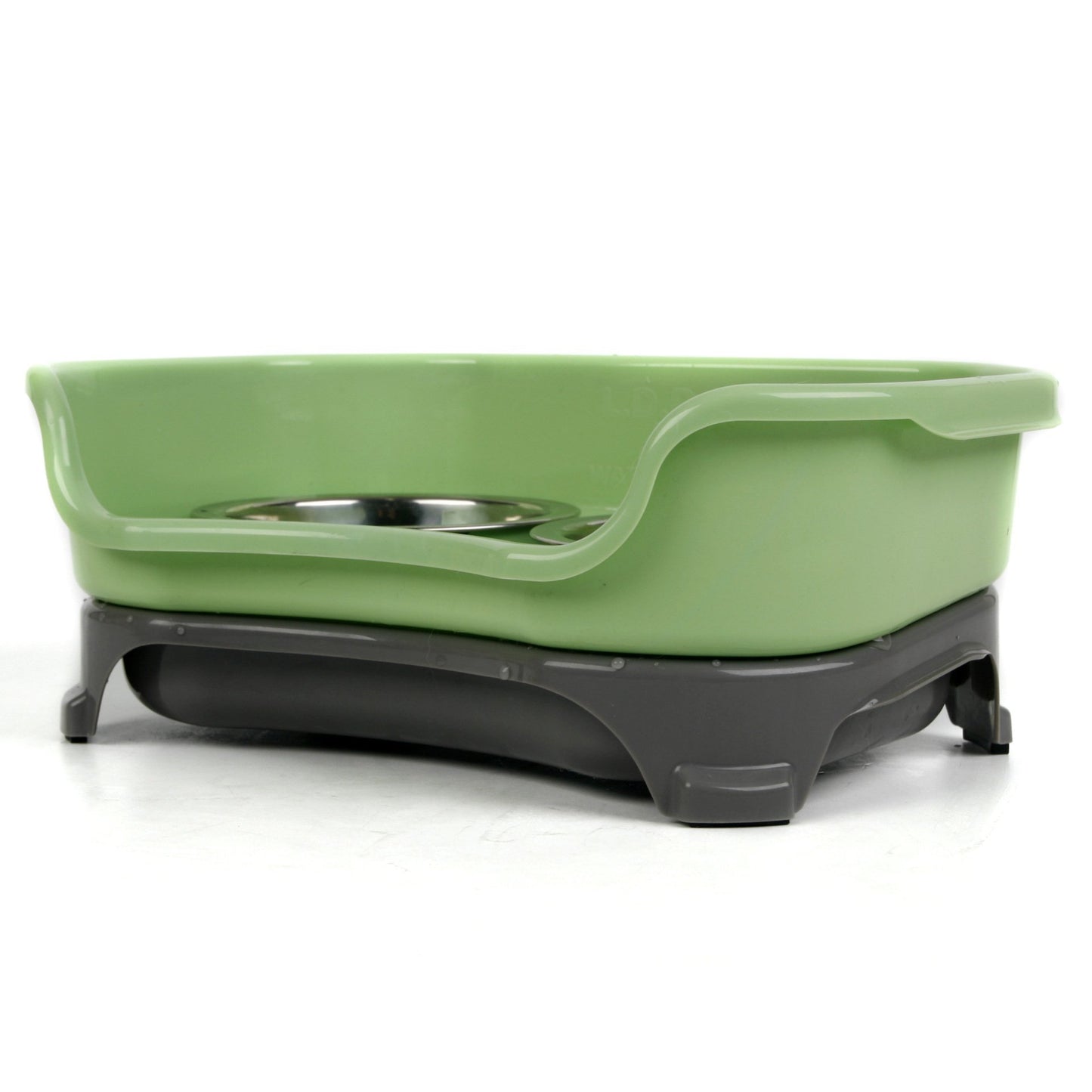 Pet Dog Cat Double Basin Splash-proof Bowl